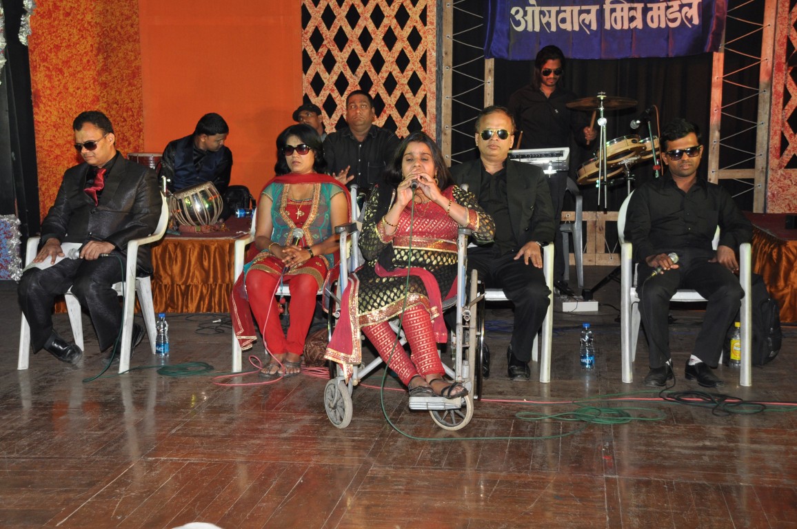 The Blind Artists mesmerising the audience with their music